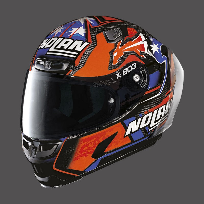 Nolan Full Face Helmet X-lite X-803 Rs Ultra Carbon Helmet Replica Stoner | U8R000606024