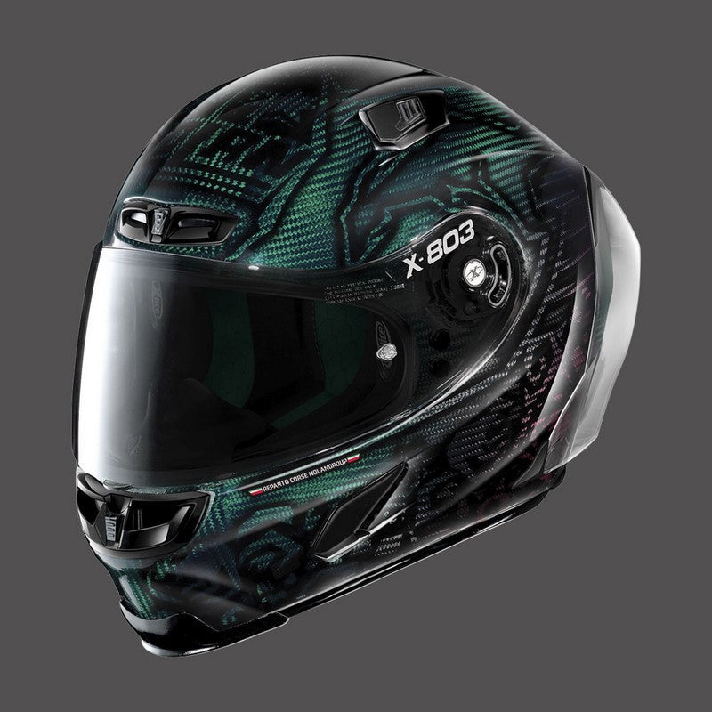 Nolan Full Face Helmet X-lite X-803rs Ultra Carbon Replica Stoner Superhero | U8R000606025