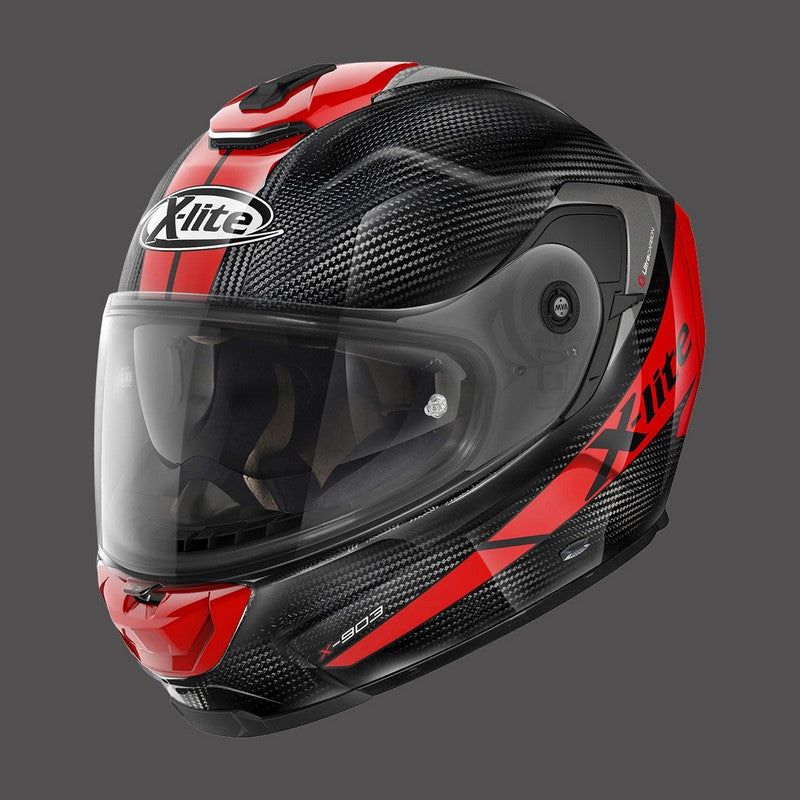 Nolan Full Face Helmet X-lite X-903 Ultra Carbon Grand Tour N-com Red | X9U000622059