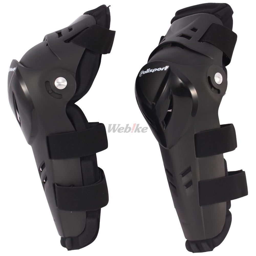 KNEE/SHIN PAD DEVIL - Adult, BLACK