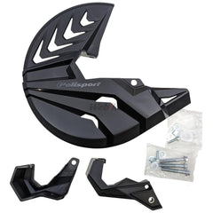 POLISPORT DISC AND BOTTOM FORK PROTECTION BLACK | 8151000001