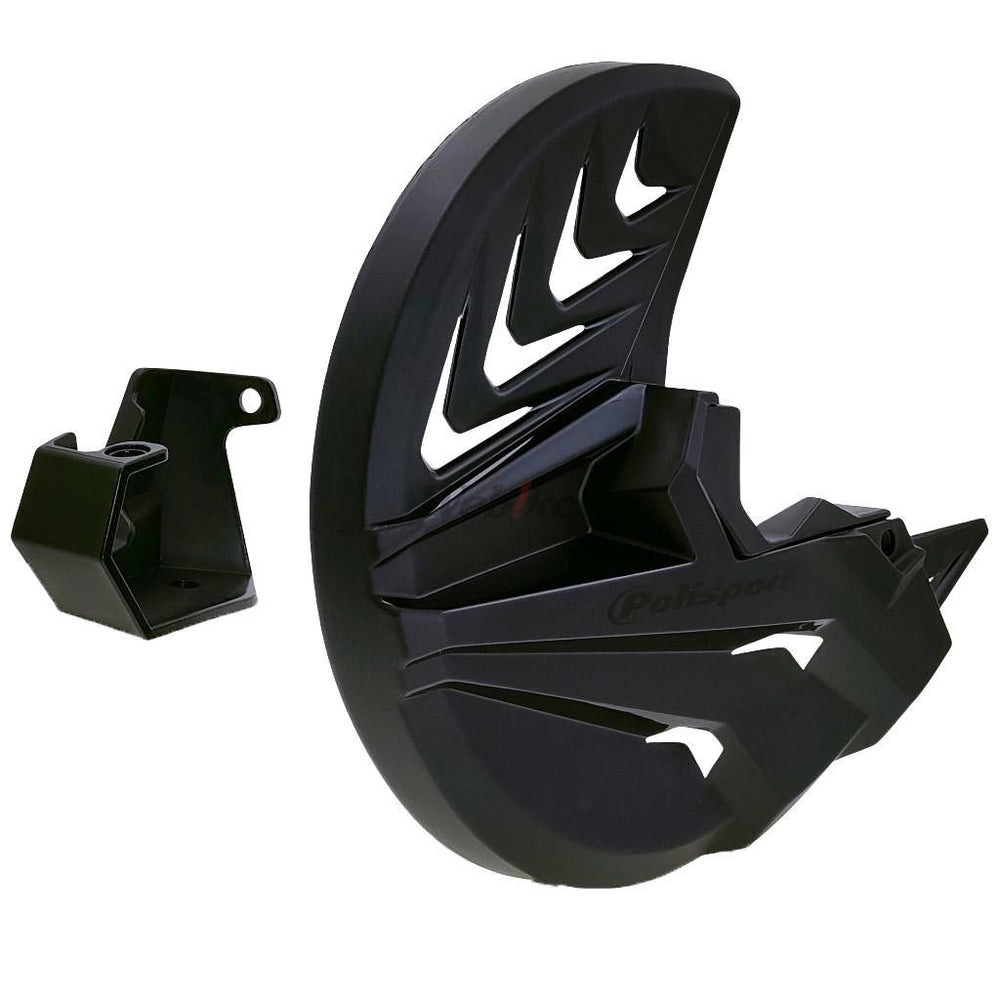 DISC & BOTTOM FORK PROTECTOR, BLACK/BLACK