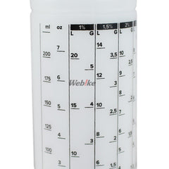 OIL MIXER MOTO ACCESSORY WITH 250 ML, CLEAR
