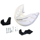POLISPORT DISC&FORK PROT KXF Black/White | 8157500001
