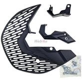 MX DISC & BOTTOM FORK GUARD, BLACK