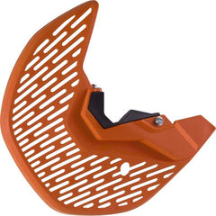 MX DISC & BOTTOM FORK GUARD, ORANGE