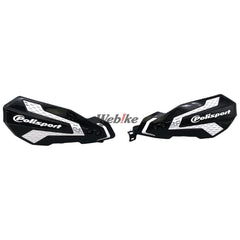 POLISPORT HANDGUARDS MX FLOW Black/White | 8308200006