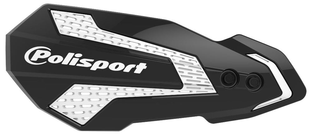POLISPORT HANDGUARDS MX FLOW Black/White | 8308200006