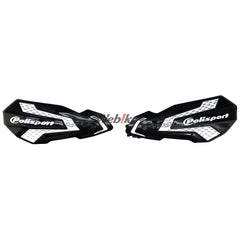 POLISPORT HANDGUARDS MX FLOW Black/White | 8308200019