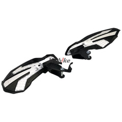 POLISPORT HANDGUARDS MX FLOW Black/White | 8308200019