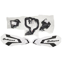 POLISPORT HANDGUARDS MX FLOW White/Black | 8308200039