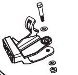 Mounting kit, BLACK