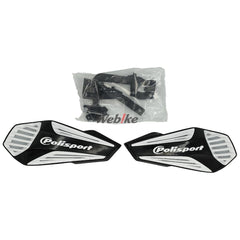 POLISPORT HANDGUARDS MX AIR Black/White | 8308400001