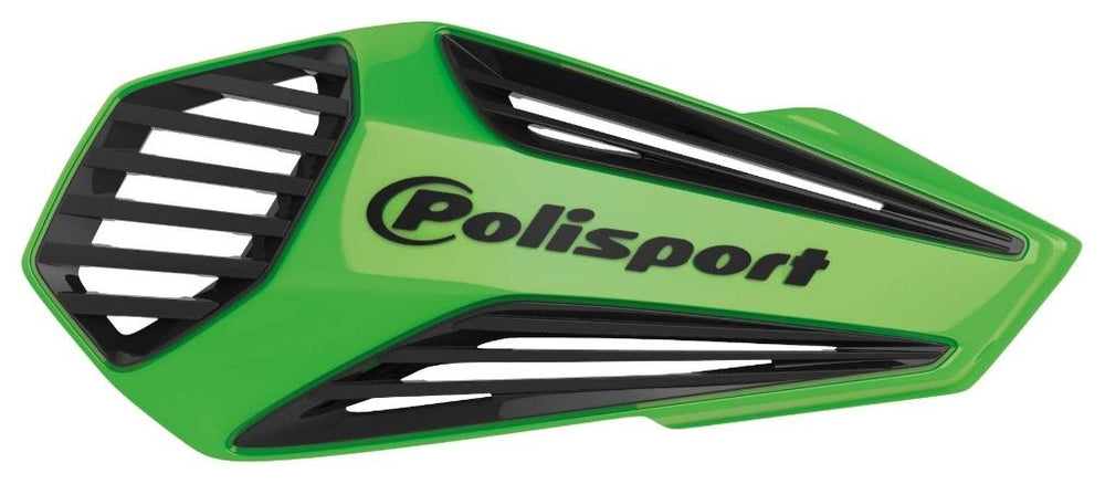 POLISPORT HANDGUARDS MX AIR Black/Green | 8308400008