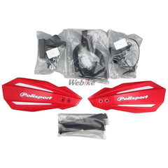 POLISPORT HANDGUARDS MX BULLIT Red | 8308500003