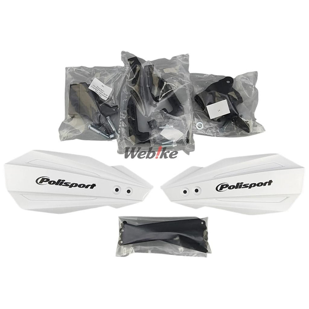 POLISPORT HANDGUARDS MX BULLIT White | 8308500030