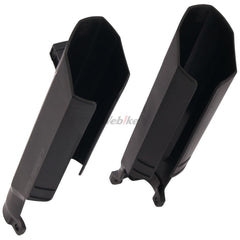FULL WRAP FORK GUARDS, BLACK