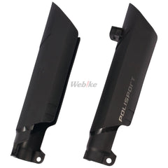 FULL WRAP FORK GUARDS, BLACK