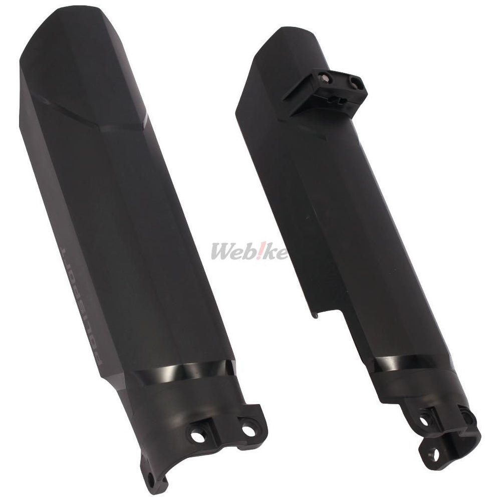 FULL WRAP FORK GUARDS, BLACK
