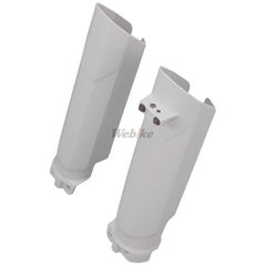 FULL WRAP FORK GUARDS, WHITE