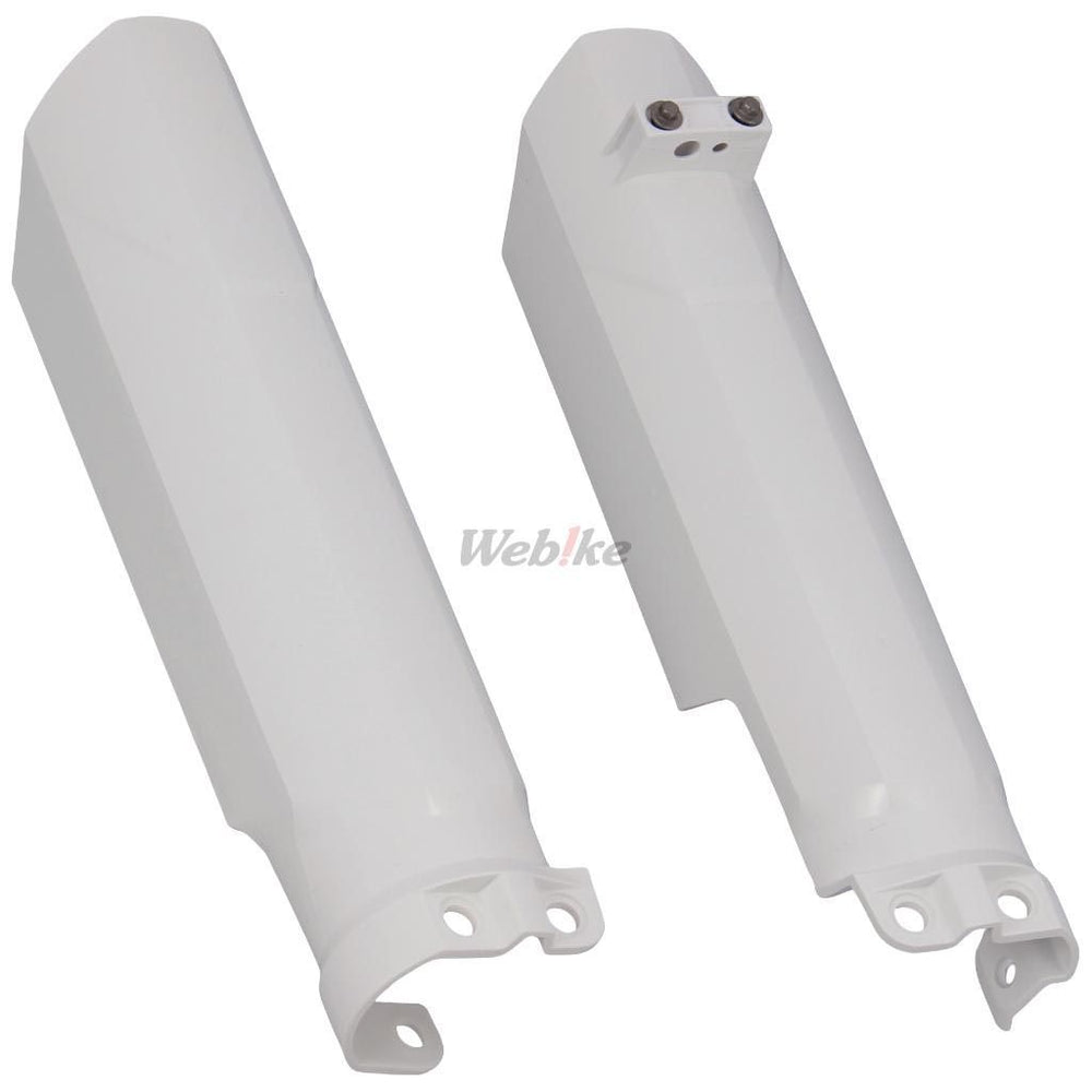 FULL WRAP FORK GUARDS, WHITE