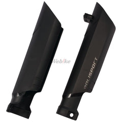 FULL WRAP FORK GUARDS, BLACK