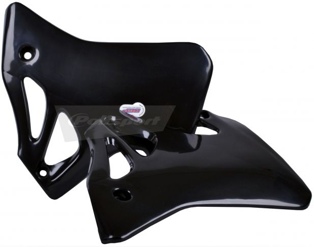 RADIATOR SCOOPS, BLACK