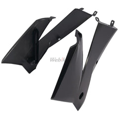 RADIATOR SCOOPS, BLACK