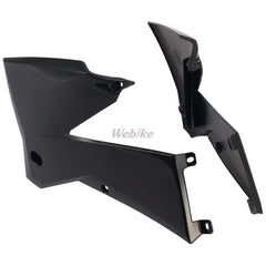 RADIATOR SCOOPS, BLACK