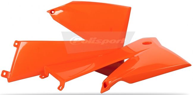 POLISPORT RADIATOR COVERS ORANGE | 8411500002