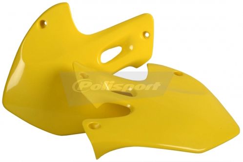 RADIATOR SCOOPS, YELLOW
