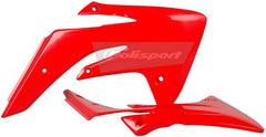POLISPORT RADIATOR COVERS CRF150 07-18 RED | 8412200001
