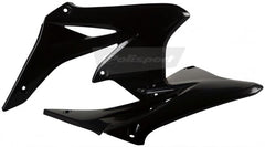 POLISPORT RADIATOR COVERS BLACK | 8413600002