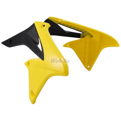 POLISPORT RADIATOR COVERS BLACK/YELLOW | 8413600003