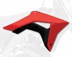 POLISPORT RADIATOR COVERS CRF450R 17- RED | 8414800004