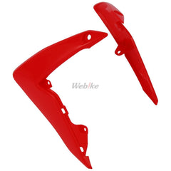 UPPER RADIATOR SCOOPS, RED