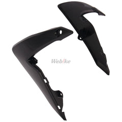 UPPER RADIATOR SCOOPS, BLACK