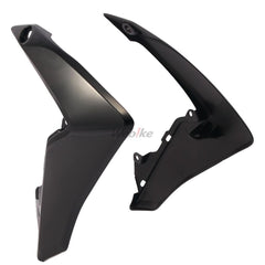 UPPER RADIATOR SCOOPS, BLACK