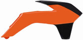 POLISPORT RADIATOR COVERS BLACK/ORANGE | 8416700001