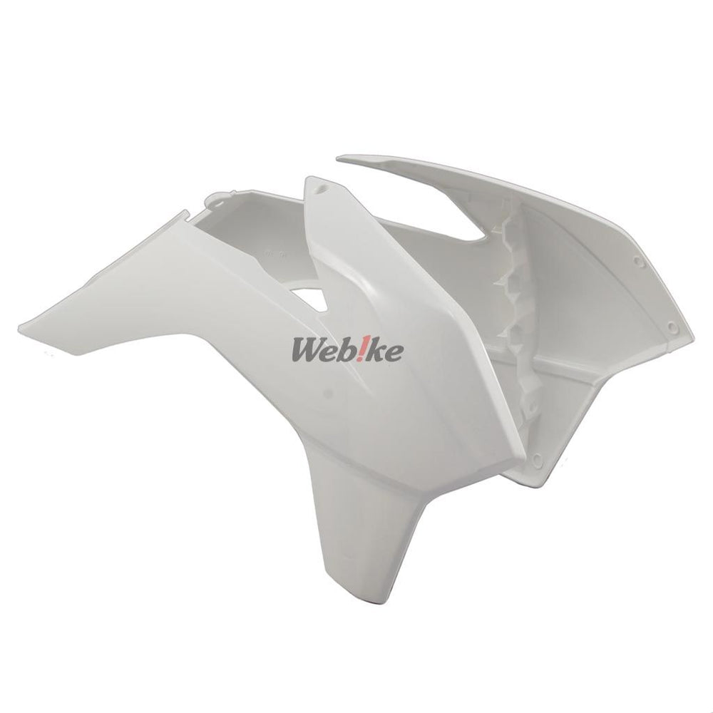 RADIATOR SCOOPS, WHITE