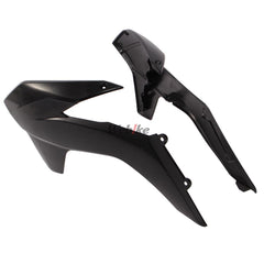 RADIATOR SCOOPS, BLACK