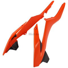 POLISPORT RADIATOR COVERS ORANGE/BLACK | 8417800001