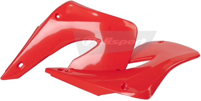 RADIATOR SCOOPS, RED