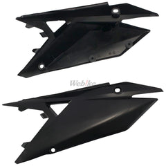 POLISPORT REAR FENDER WITH SIDE PANELS BLACK | 8421200003