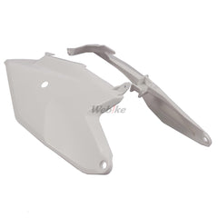 POLISPORT REAR FENDER WITH SIDE PANELS WHITE | 8421400001