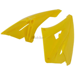 RADIATOR SCOOPS, YELLOW/YELLOW