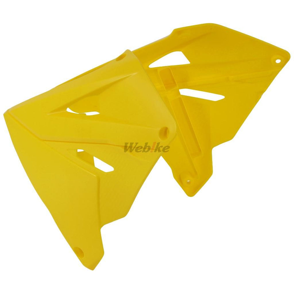 RADIATOR SCOOPS, YELLOW/YELLOW
