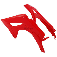 RADIATOR SCOOPS, RED