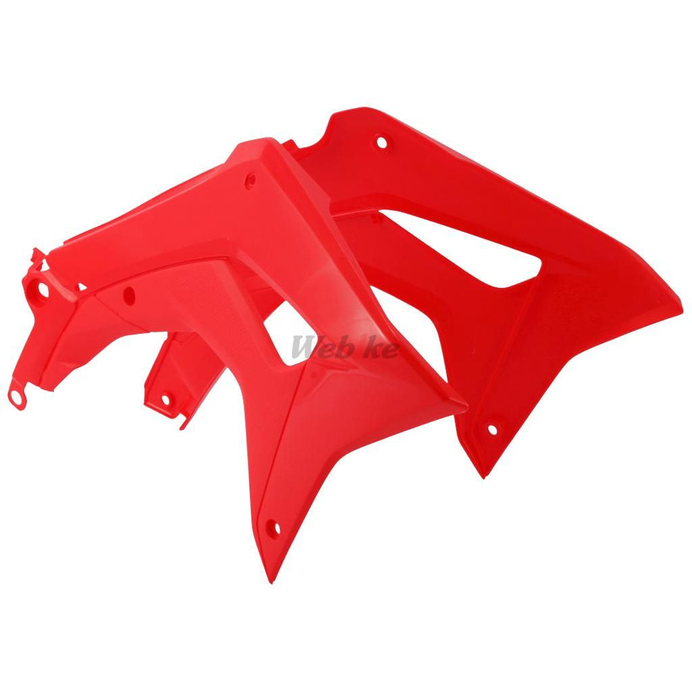 RADIATOR SCOOPS, RED