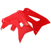 RADIATOR SCOOPS, RED